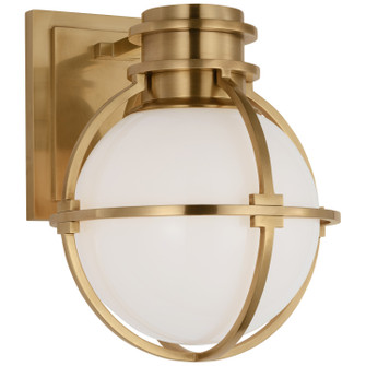 Gracie LED Wall Sconce in Antique-Burnished Brass (268|CHD2481ABWG) Gracie LED Wall Sconce in Antique-Burnished Brass (268|CHD2481ABWG)