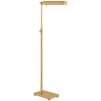 Lawton LED Floor Lamp in Antique-Burnished Brass (268|CHA9165AB)
