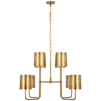 Go Lightly LED Chandelier in Soft Brass (268|BBL5083SBSB)