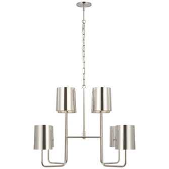 Go Lightly LED Chandelier in Polished Nickel (268|BBL5083PNPN)