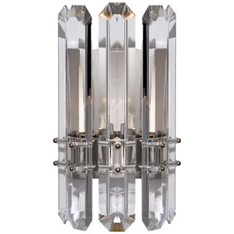 Bonnington One Light Wall Sconce in Polished Nickel (268|ARN2124PNALB)