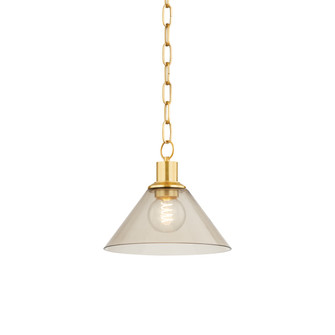Anniebee One Light Pendant in Aged Brass (428|H829701SAGB)