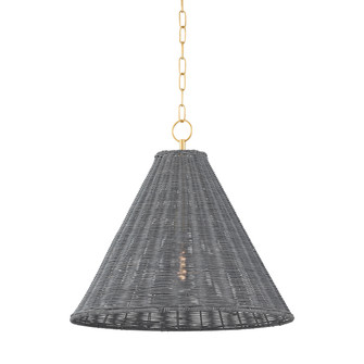 Destiny One Light Pendant in Aged Brass (428|H825701AGB)