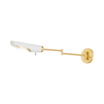 Harperrose One Light Wall Sconce in Aged Brass/Soft White (428|H828101AGBSWH)