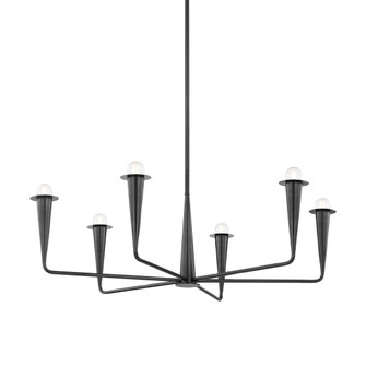 Danna Six Light Chandelier in Old Bronze (428|H791806OB)