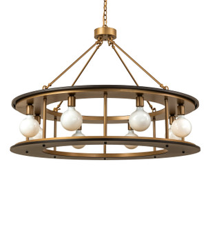 Reginald LED Pendant in Gold Metallic & Oil Rubbed Bronze (57|263461)