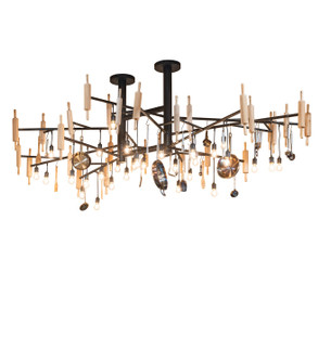Alva LED Chandelier in Burnished Antique Copper (57|261967)