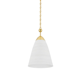 Bronson One Light Pendant in Aged Brass (70|BKO1500AGBWP)
