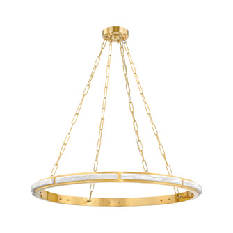 Wingate LED Chandelier in Aged Brass (70|8136AGB)