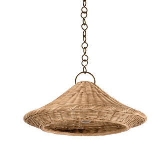 Baychester One Light Pendant in Bronze Leaf (70|7422BRL)