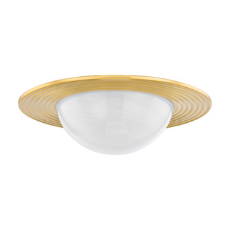 Geraldton LED Flush Mount in Aged Brass (70|7123AGB)
