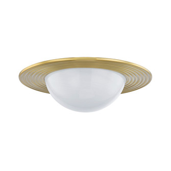 Geraldton LED Flush Mount in Aged Brass (70|7123AGB)