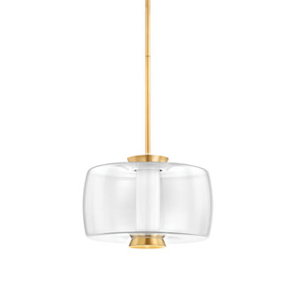Beau LED Pendant in Aged Brass (70|2815AGB)