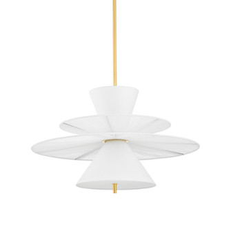 Esperance Two Light Pendant in Aged Brass (70|2630AGB)