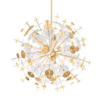 Gleason 12 Light Chandelier in Vintage Gold Leaf (68|37137VGL)