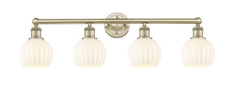 Edison LED Bath Vanity in Antique Brass (405|6164WABG12176WV)