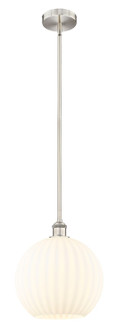 Edison LED Mini Pendant in Brushed Satin Nickel (405|6161SSNG121712WV)