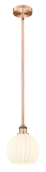 Edison LED Mini Pendant in Antique Copper (405|6161SACG12178WV)