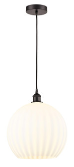 Edison One Light Pendant in Oil Rubbed Bronze (405|6161POBG121714WV)