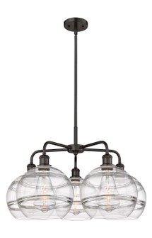 Downtown Urban LED Chandelier in Oil Rubbed Bronze (405|5165CROBG55610CL)