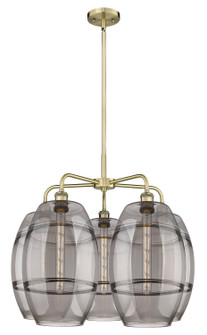 Downtown Urban LED Chandelier in Antique Brass (405|5165CRABG55710SM)