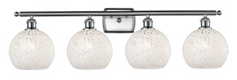 Ballston Four Light Bath Vanity in Brushed Satin Nickel (405|5164WSNG12168WM)
