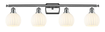 Ballston Four Light Bath Vanity in Polished Chrome (405|5164WPCG12176WV)