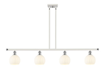 Ballston LED Island Pendant in White Polished Chrome (405|5164IWPCG12176WV)