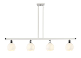 Ballston LED Island Pendant in White Polished Chrome (405|5164IWPCG12176WV)