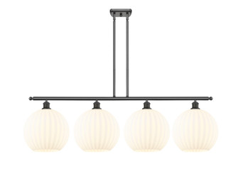 Ballston Four Light Island Pendant in Oil Rubbed Bronze (405|5164IOBG121712WV)