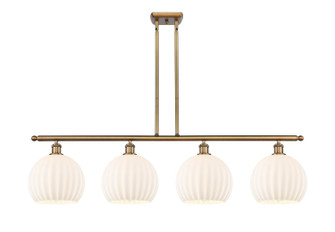 Ballston LED Island Pendant in Brushed Brass (405|5164IBBG121710WV)