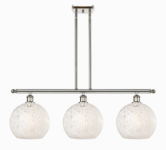 Ballston Three Light Island Pendant in Polished Nickel (405|5163IPNG121610WM)