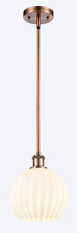 Ballston LED Mini Pendant in Antique Copper (405|5161SACG12178WV)