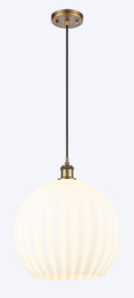 Ballston One Light Pendant in Brushed Brass (405|5161PBBG121714WV)