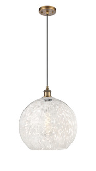 Ballston One Light Pendant in Brushed Brass (405|5161PBBG121614WM)