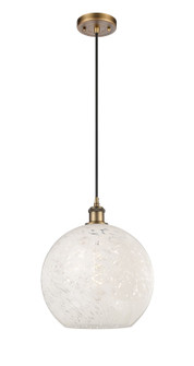 Ballston One Light Mini Pendant in Brushed Brass (405|5161PBBG121612WM)