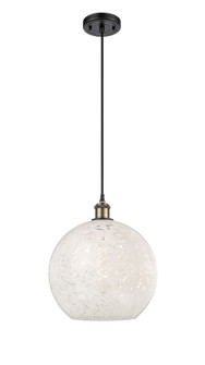 Ballston LED Mini Pendant in Black Antique Brass (405|5161PBABG121612WM)
