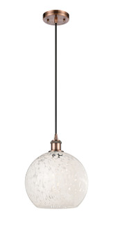 Ballston One Light Mini Pendant in Antique Copper (405|5161PACG121610WM)