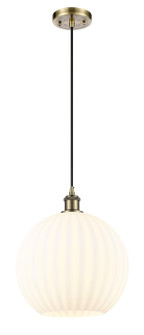 Ballston LED Mini Pendant in Antique Brass (405|5161PABG121712WV)