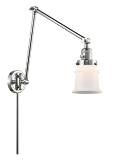 Franklin Restoration LED Swing Arm Lamp in Polished Chrome (405|238PCG181S)