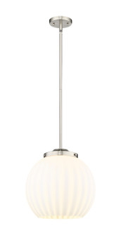 Franklin Restoration LED Pendant in Brushed Satin Nickel (405|2211SSNG121714WV)