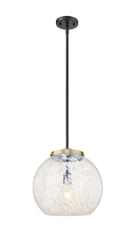 Essex One Light Pendant in Black Antique Brass (405|2211SBABG121614WM)