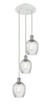 Ballston LED Pendant in White Polished Chrome (405|113B3PWPCG292)