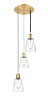 Ballston LED Pendant in Satin Gold (405|113B3PSGG394)