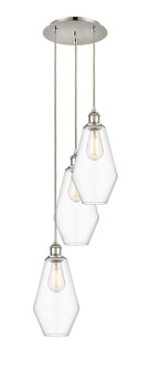 Ballston LED Pendant in Polished Nickel (405|113B3PPNG6527)