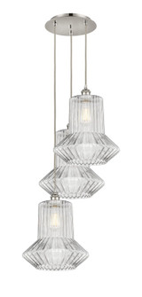Ballston LED Pendant in Polished Nickel (405|113B3PPNG212)
