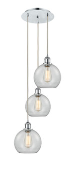 Ballston Three Light Pendant in Polished Chrome (405|113B3PPCG1228)