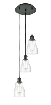 Ballston LED Pendant in Matte Black (405|113B3PBKG394)