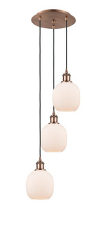 Ballston LED Pendant in Antique Copper (405|113B3PACG101)