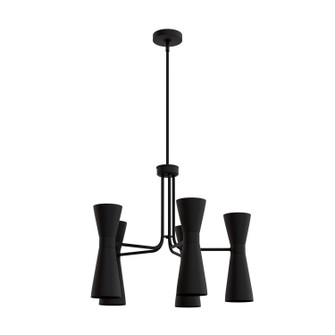 Zola Ten Light Chandelier in Matte Black (47|19896)